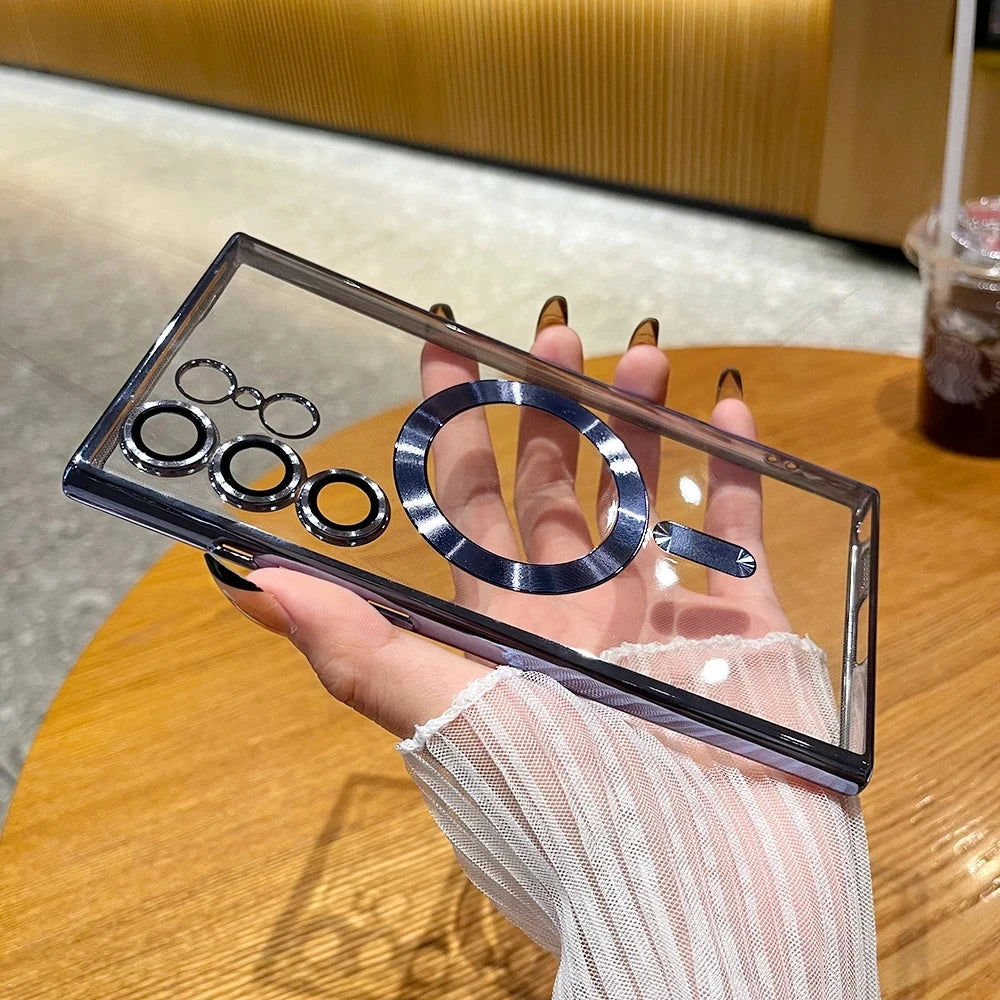 Plating Magnetic Case for Samsung