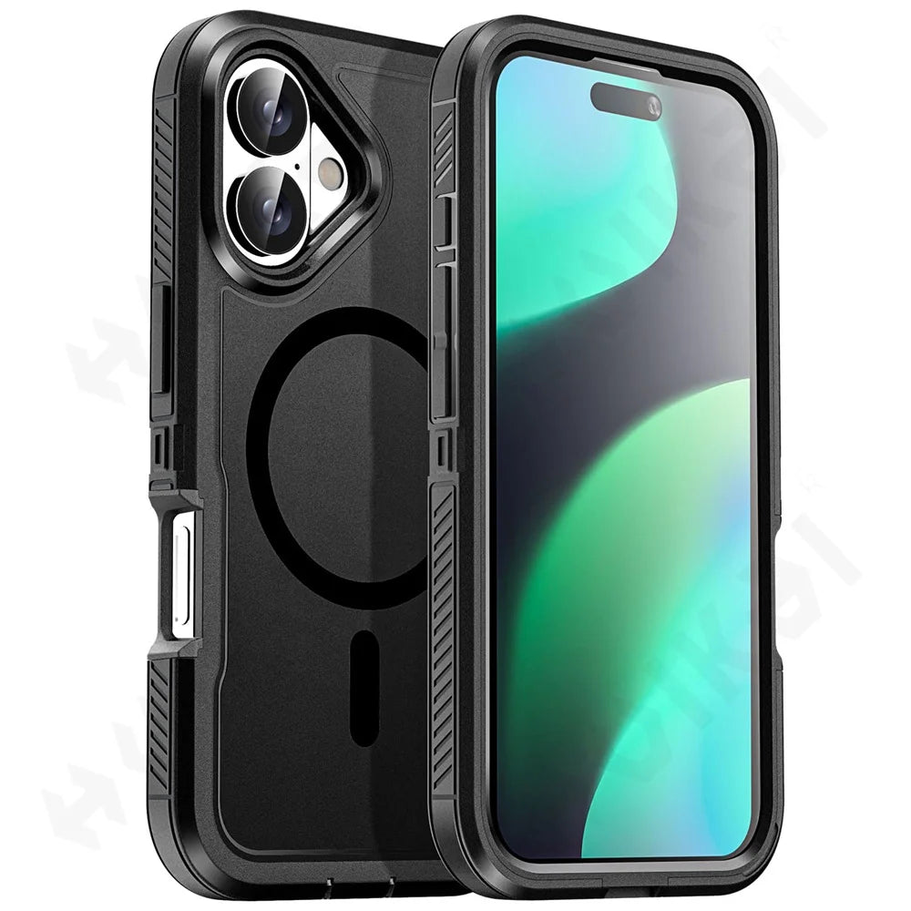 Heavy Duty Kickstand Case for iPhone