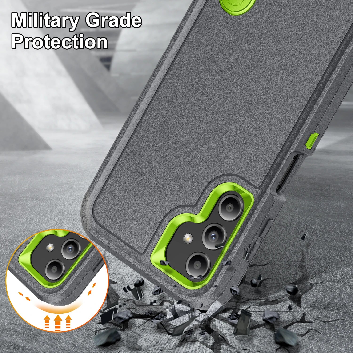 Shockproof Armor Case for Samsung Galaxy - CaseifyTrend