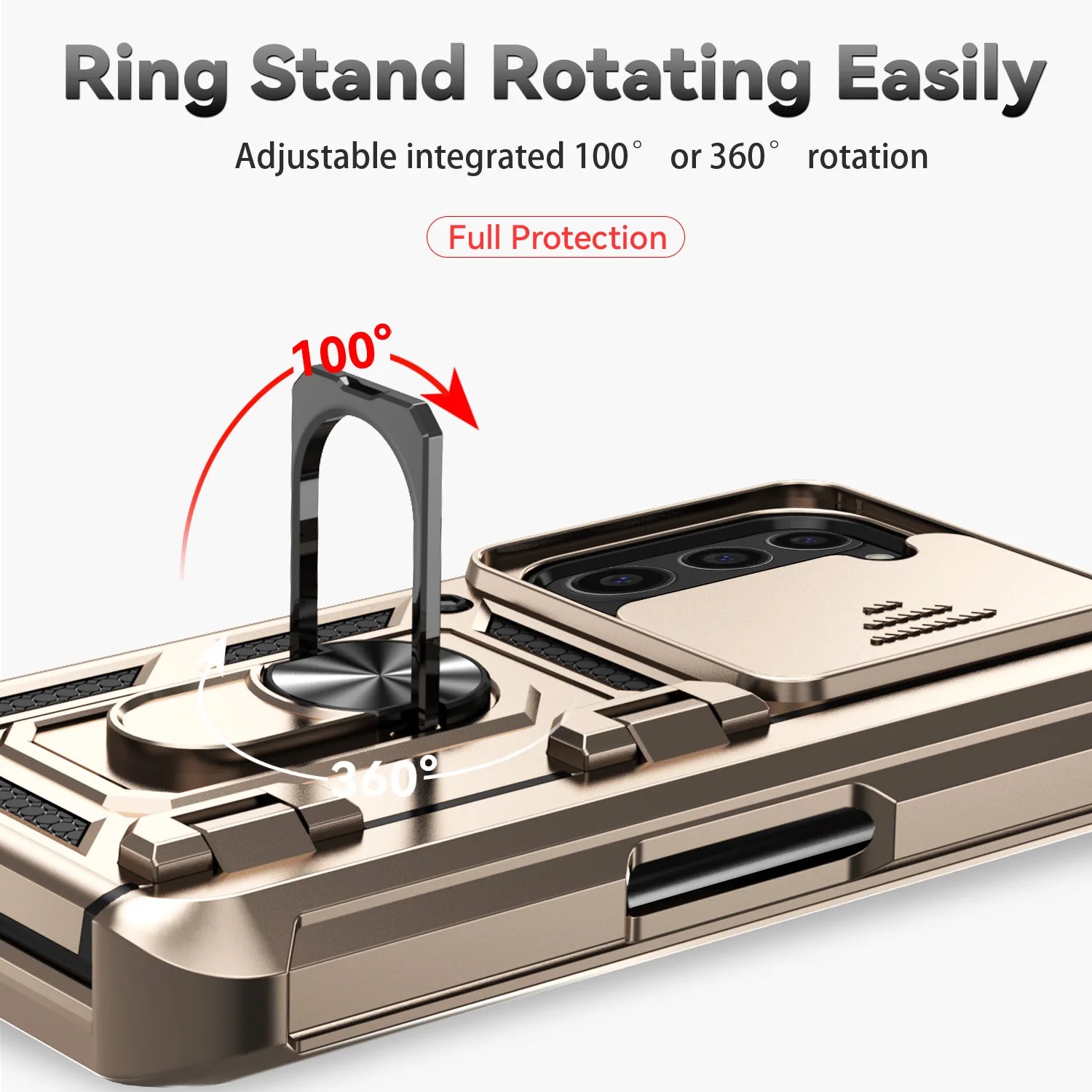Slide Camera Cover Case for Samsung Z Fold - CaseifyTrend