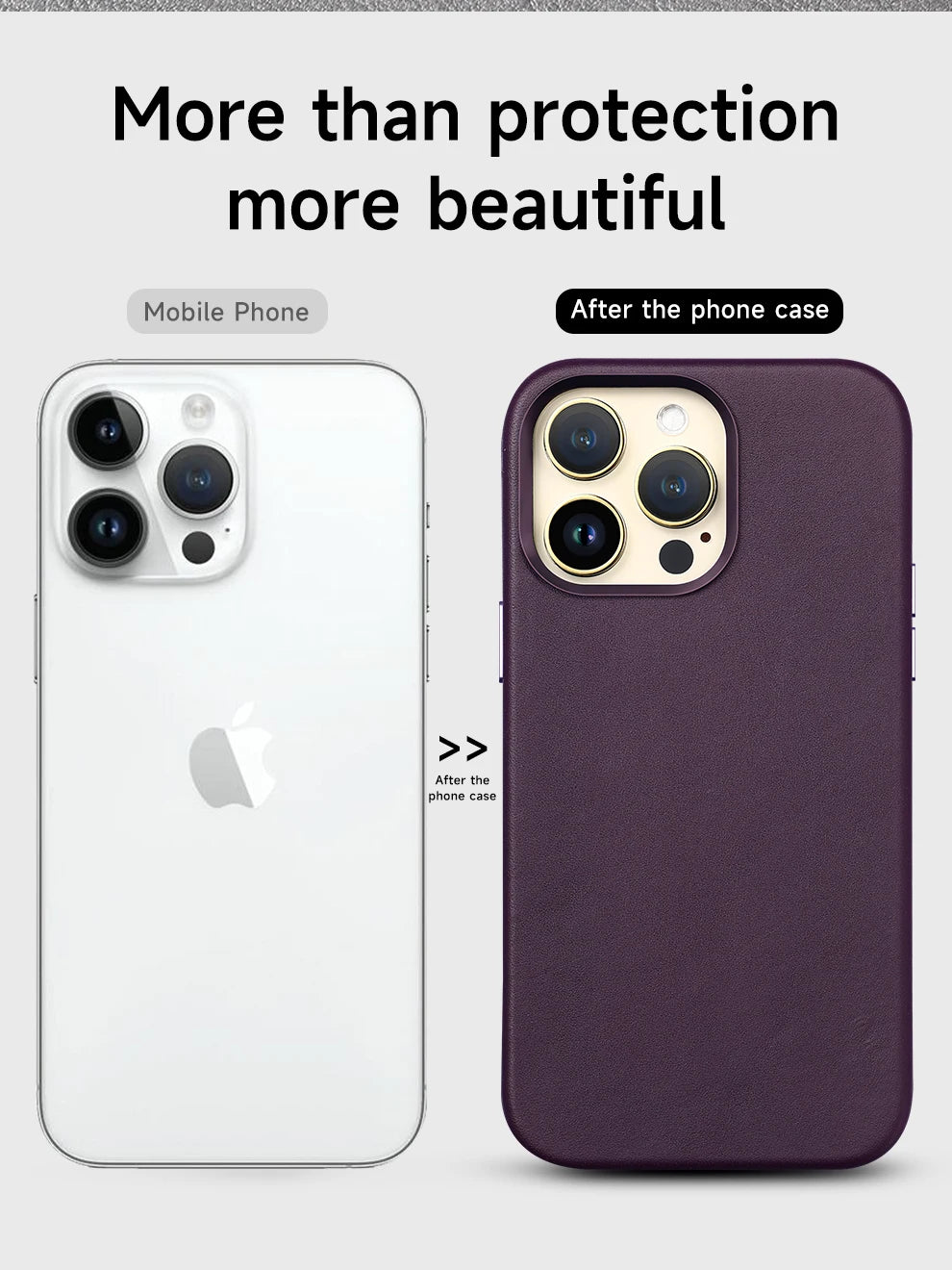 Official MagSafe Leather Case for iPhone