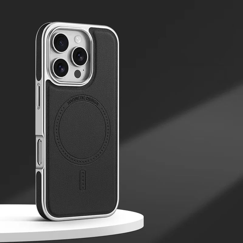 Luxury Business Leather Case for iPhone
