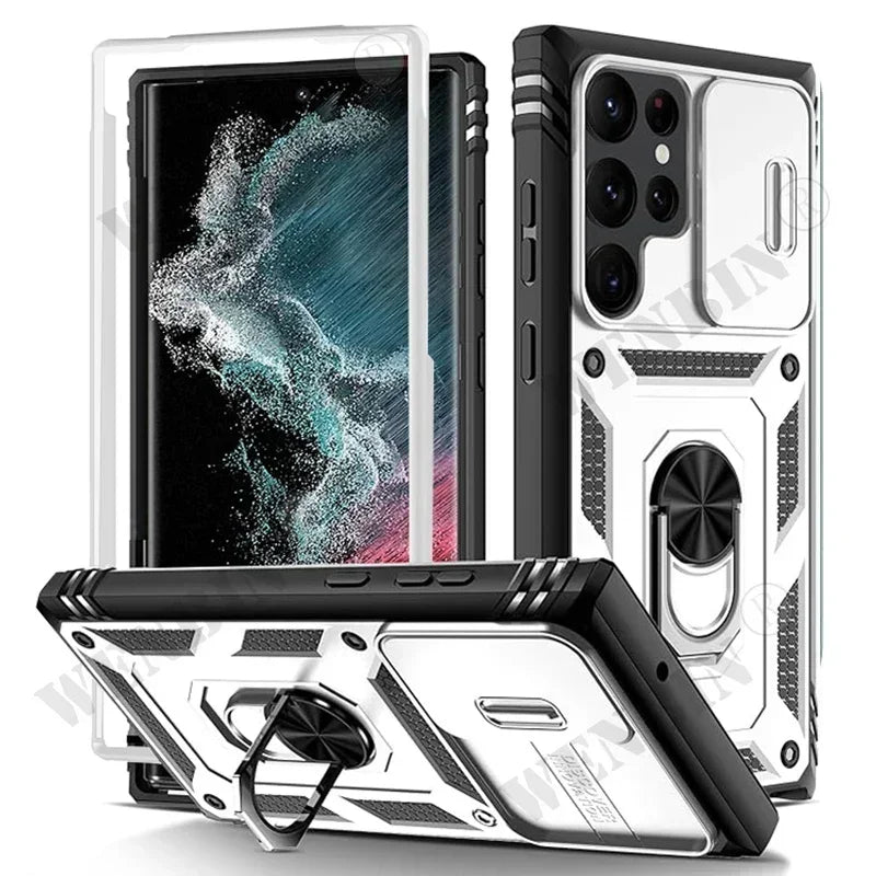 Heavy Duty Kickstand Case for Samsung Galaxy