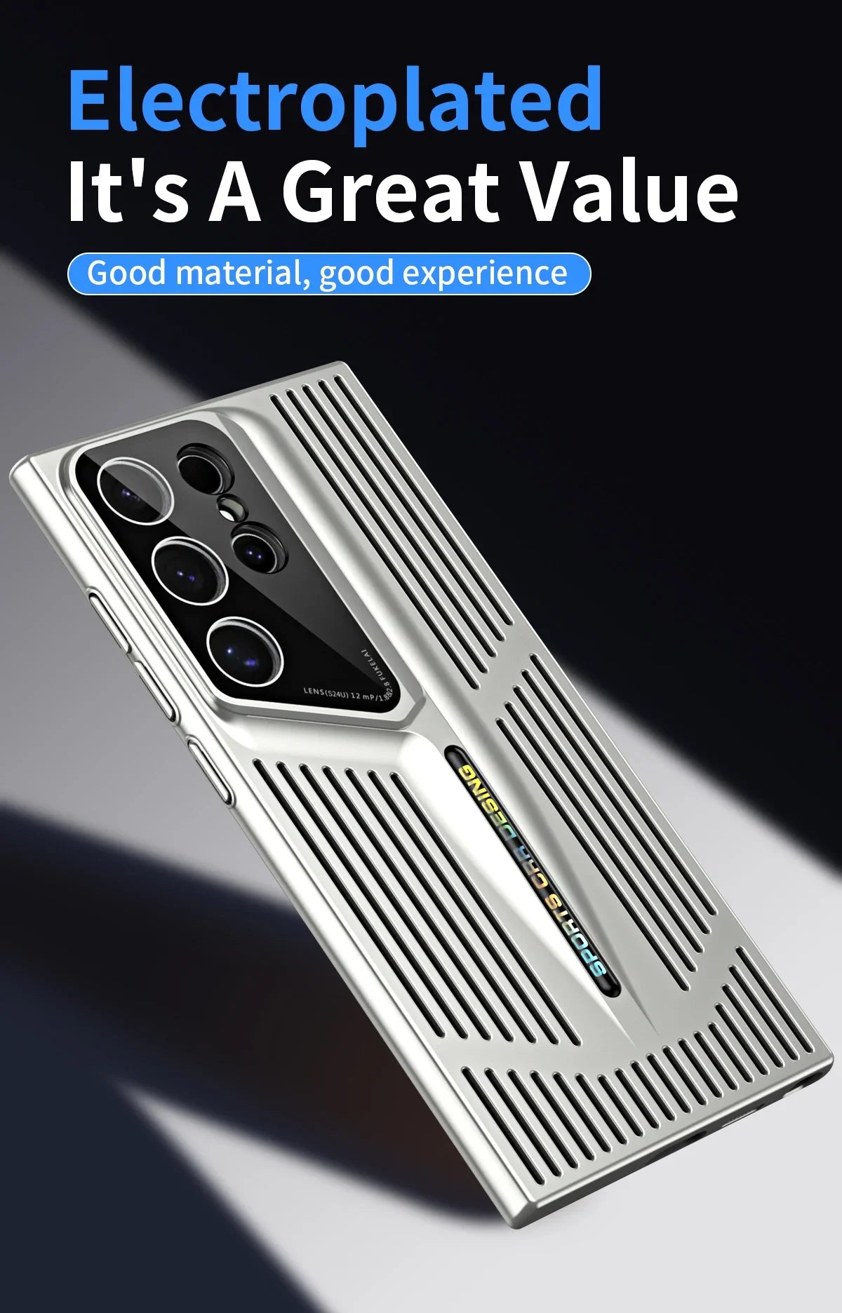 Ultrathin Blade Mecha Plating Case for Samsung Galaxy - CaseifyTrend