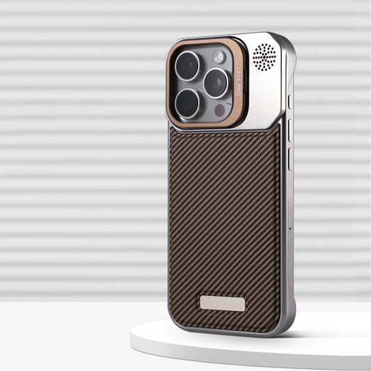 Luxury Frameless Carbon Fiber Case for iPhone