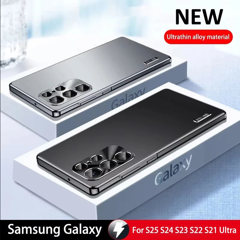 Ultra-Thin Magnetic Metal Case for Samsung Galaxy