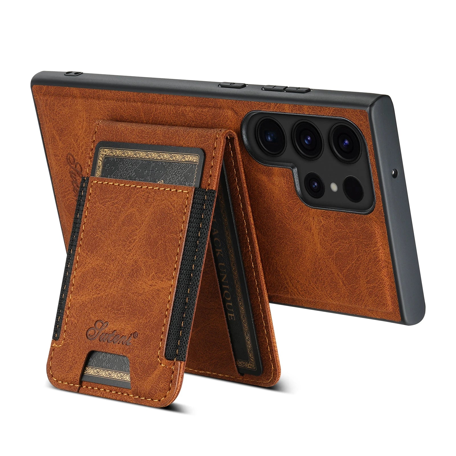 Leather Wallet Phone Case with Card Holder - CaseifyTrend