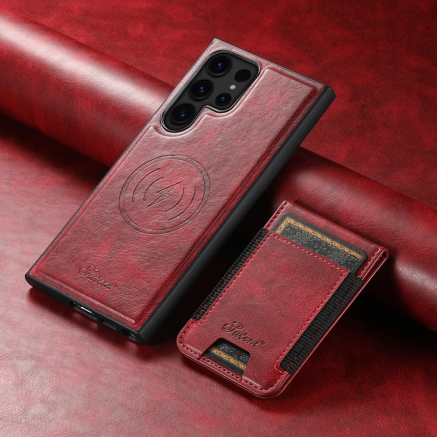 Leather Wallet Phone Case with Card Holder - CaseifyTrend