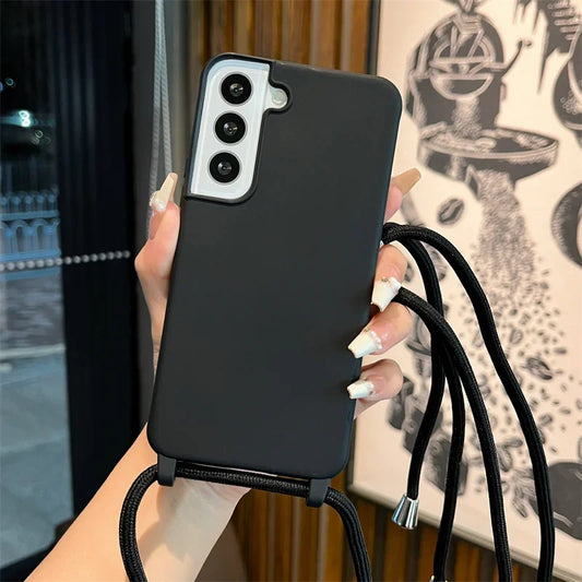 Crossbody Lanyard Strap Case for Samsung Galaxy