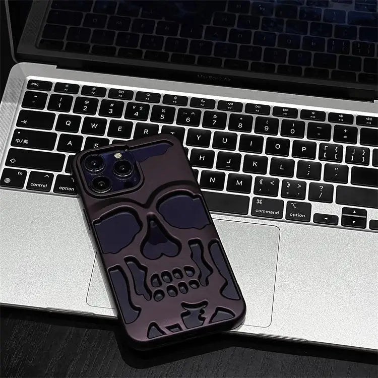 Luxury Skeleton Skull Case for iPhone - CaseifyTrend