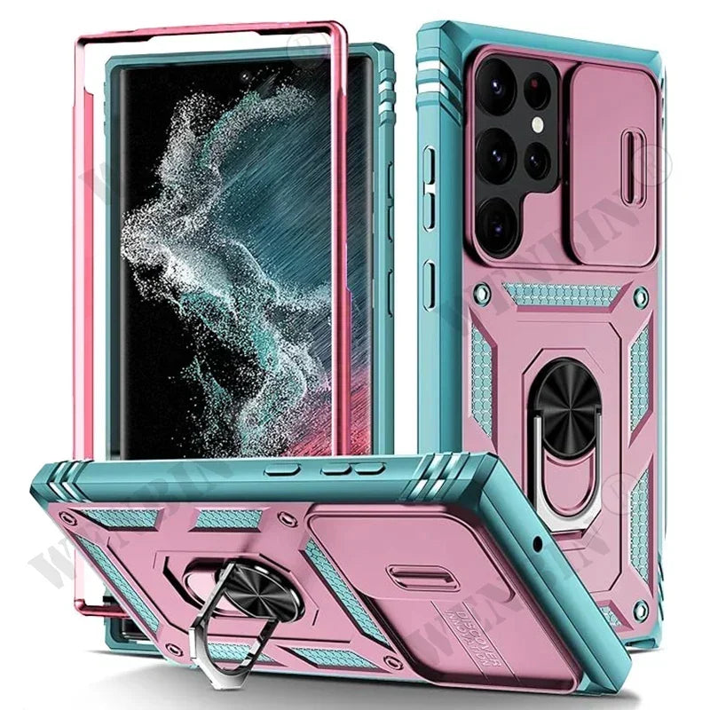 Heavy Duty Kickstand Case for Samsung Galaxy