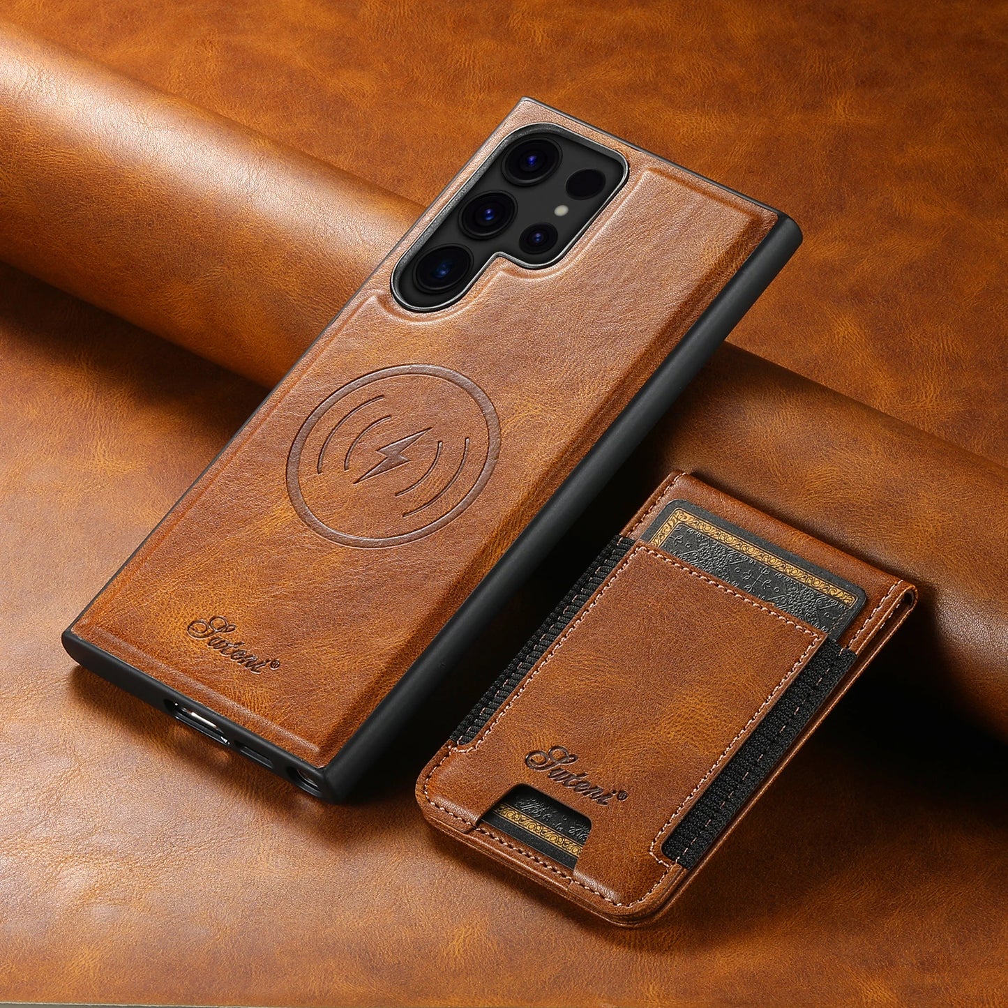 Leather Wallet Phone Case with Card Holder - CaseifyTrend