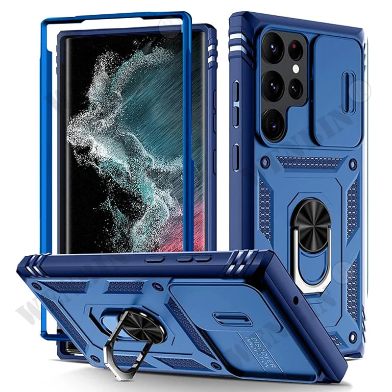 Heavy Duty Kickstand Case for Samsung Galaxy