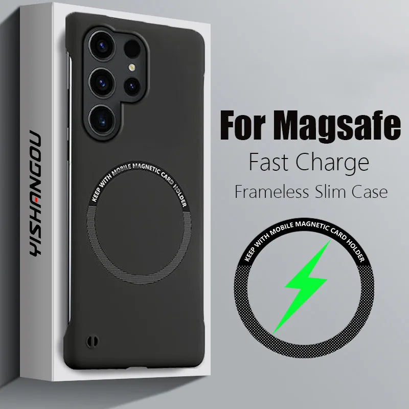 Slim Frameless Magnetic Magsafe Case - CaseifyTrend