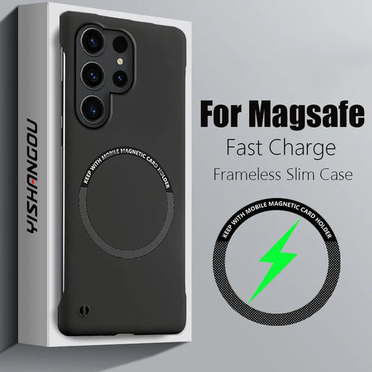 Slim Frameless Magnetic Magsafe Case - CaseifyTrend