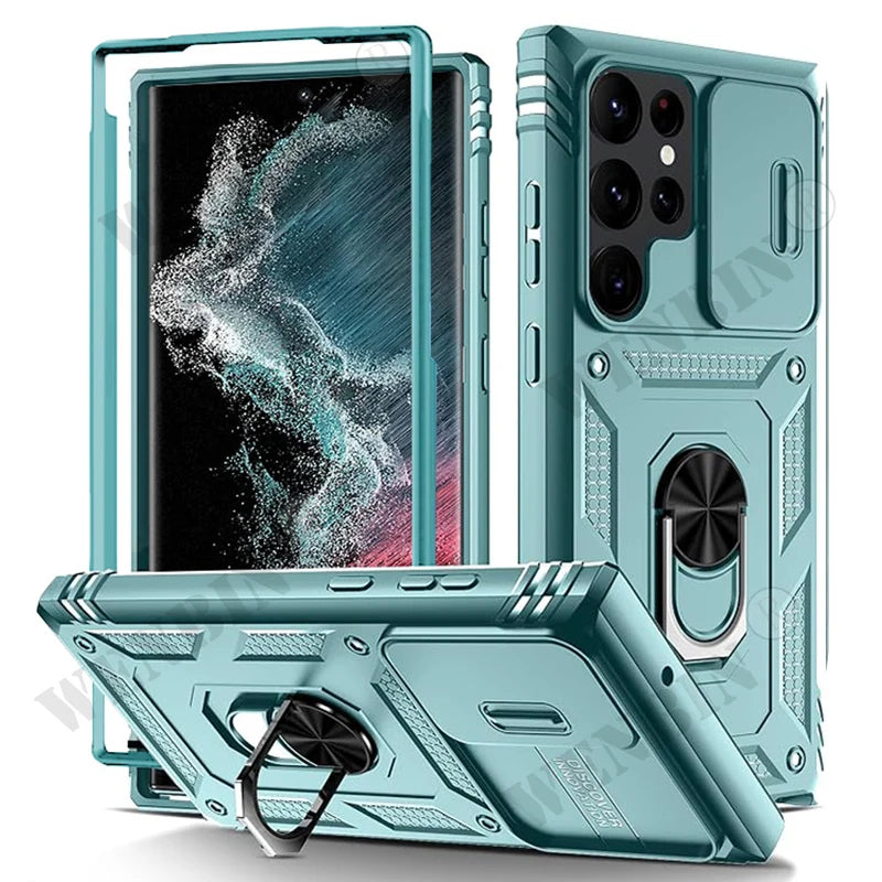 Heavy Duty Kickstand Case for Samsung Galaxy