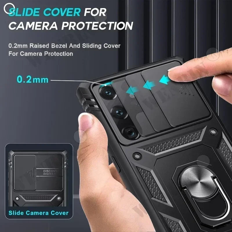 Heavy Duty Kickstand Case for Samsung Galaxy