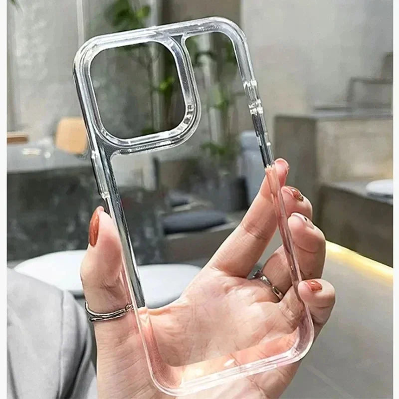 Luxury Transparent Shockproof Armor Case - CaseifyTrend