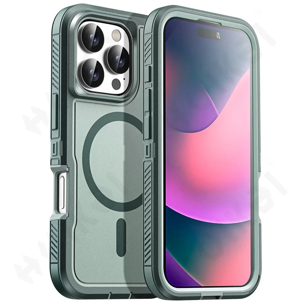 Heavy Duty Kickstand Case for iPhone