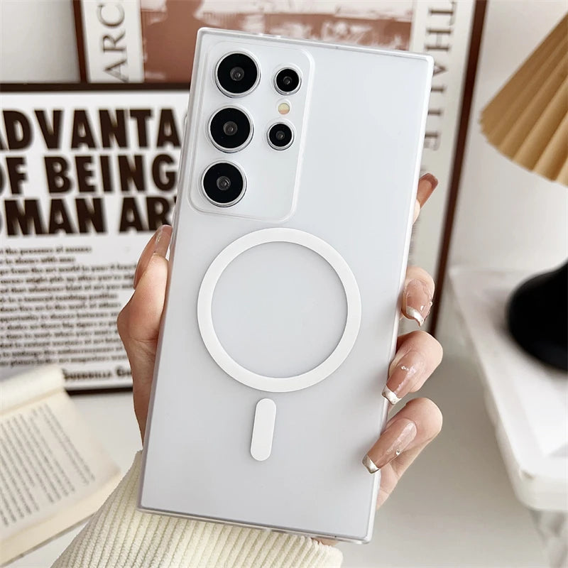 Ultra Thin Matte Magsafe Case for Samsung Galaxy
