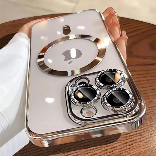 Luxury Plating MagSafe Case for iPhone - CaseifyTrend